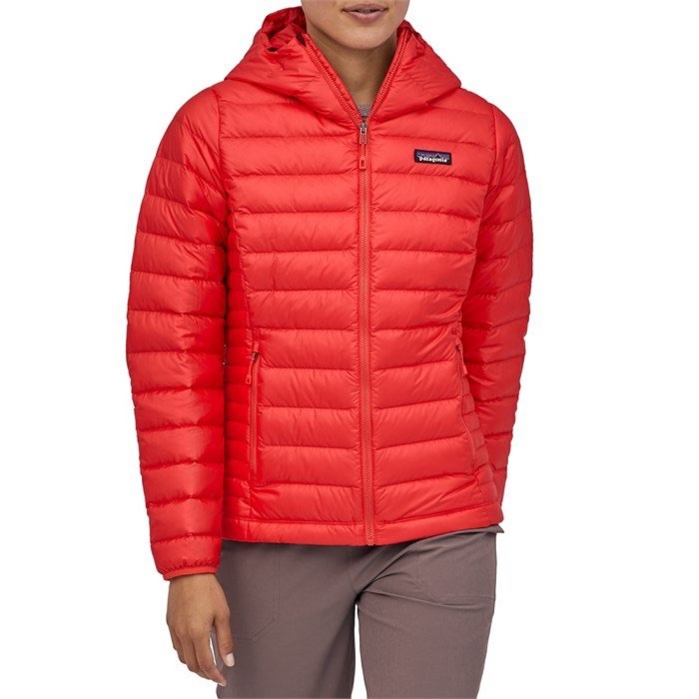 COPY - Patagonia - Women's Down Sweater Hoody - Red Puffer - SzL